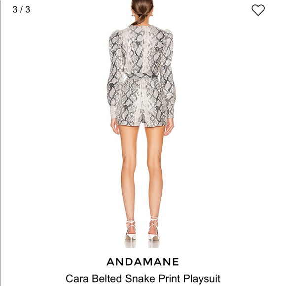 The Andamane snake skin romper - Picture 3 of 5
